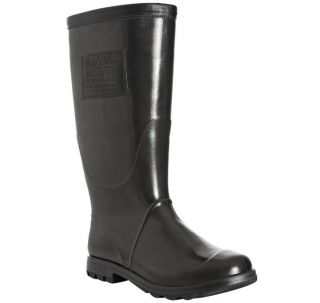 Ralph Lauren Mens Antony Black Rubber Rain Boots