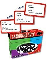   WHO HAS? GAME Antonyms Homophones Synonyms Parts of Speech TCR7813
