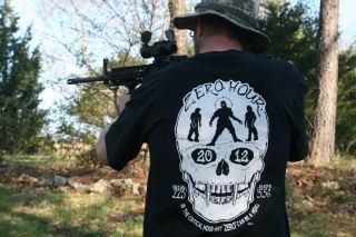 Zombie AR 15 Tactical 2012 T Shirt 223 5 56 Zero Hour