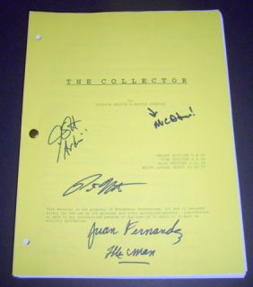the collector script signed by josh stewart arkin 3