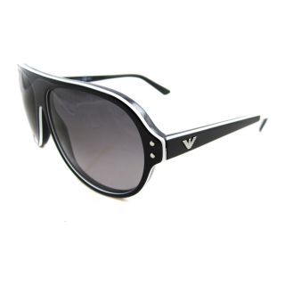 Emporio Armani Sunglasses 9860 Black White Grey Shaded HF9 EU