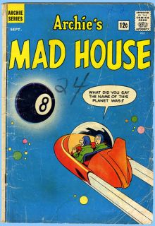 Archies Madhouse 21 Sep 1962 Good Cond Archie Comics Ships Free w $29 