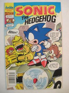 SONIC THE HEDGEHOG #17 NM/M ARCHIE COMICS 1994 HARD TO FIND IN NICE 