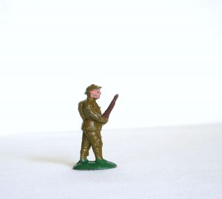 Lead Toy Soldier Dimestore Early 1920 Childrens Toy Army Military 
