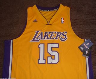 Ron Artest Lakers Gold Adidas Swingman Jersey Mens XXL Metta World 