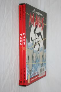 Art Spiegelman Maus I II Boxed Set A Survivors Tale Paperback 