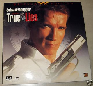 Arnold Schwarzenegger True Lies Laserdisc