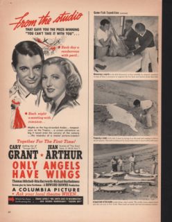 1939 Only Angels Have Wings Grant Arthur Romance Movie