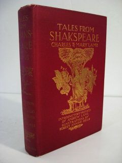 1899 Mary Lamb Tales from Shakespeare Robert Bell Art