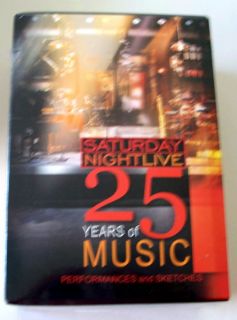 Saturday Night Live   25 Years of Music (DVD, 2003, 5 Disc Set 