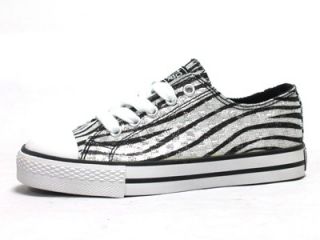 Gotta Flurt Womens Zebra Print Sneaker Black Artesia