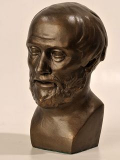 Aristotle Sculpture/Bust/Statue Bronze Finish The Master of Those Who 