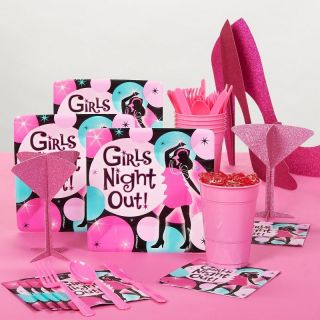 BACHELORETTE GIRLS NIGHT OUT PARTY PACK FOR 8 PARTYWARE PARTY SUPPLIES 