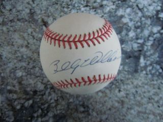 BILLY WILLIAMS SIGNED MLB BASEBALL COMES WITH COA