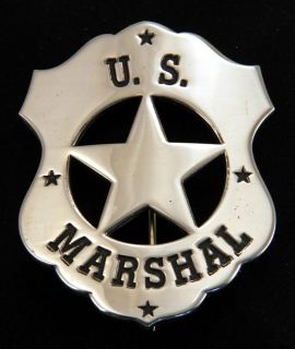 James Arness Gunsmoke Commemorative U s Marshals Badge
