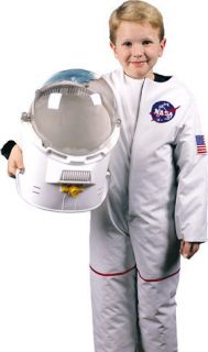 Kids Astronaut Space Suit with Helmet NASA Outfit Costume Set Large 
