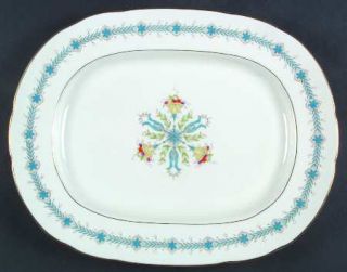   china pattern geneva athens shape piece oval serving platter size 15