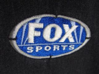 Fox Sports TV Network Bowling Style Film Crew Shirt L