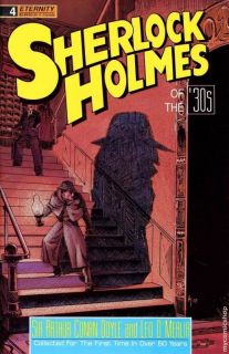 Sherlock Holmes 1930s Comic Strips Arthur Conan Doyle
