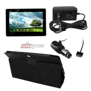 4in1 Accessories Kit Leather Case Chargers for Asus Transformer Pad 