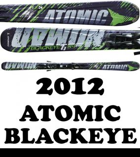2012 ATOMIC NOMAD BLACKEYE TI SKI with XTO 12 BINDINGS BRAND NEW ON 