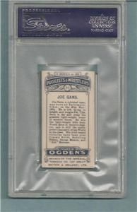 1908 Ogdens 41 Abe Attell Pug Wrestlers RARE Cream Back PSA Chicago 