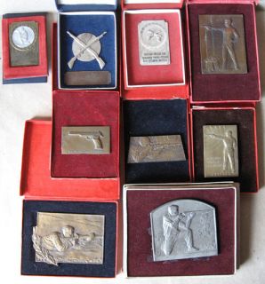 Collection 9 Military Awards Medals Memorial Tablets
