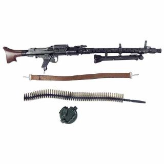 German MG34 Gunner   MG34 Machine Gun Set  1/6 Scale   Toys City