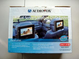 Audiovox PVS69701   Dual 7 Screen   Portable DVD Player