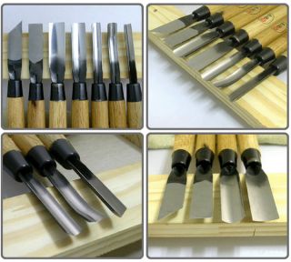 Art Chunbee Wood Carving Knives 7pcs High Carbon Alloy Steel Chisel 
