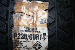   New 235 60 14 Ultra Radial G T Tires 96s RWL Shipping Discount