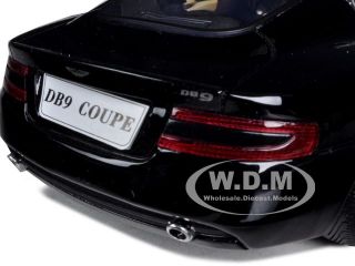Aston Martin DB9 Coupe Black 1 18 Diecast Model Car by Motormax 73174 