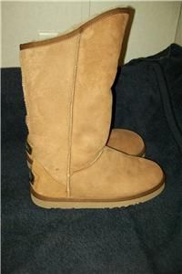Australia Luxe Collective Cosy Long Chestnut Shearling Boot Shoes Sz 7 