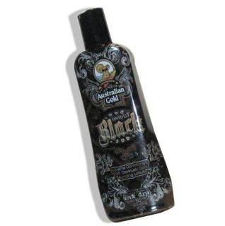 AUSTRALIAN GOLD SINFULLY BLACK BRONZER TANNING BED LOTION FAST FREE 