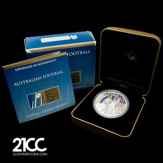 2008 Australian Football 150 Years $1 Silver Proof Coin