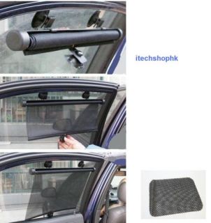 2X Retractable Car Auto Sun UV Shades Windows Gift