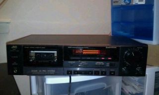 JVC TDR 431 Auto Reverse Stereo Cassette Deck