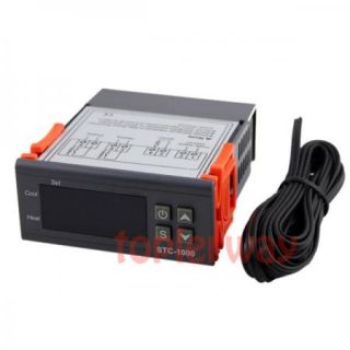 Auto Switch AC 220V Cool Heat Digital Temperature Controller with NTC 