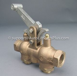   Control Valve for in Ground Auto Lifts Weaver Lift Western Lift