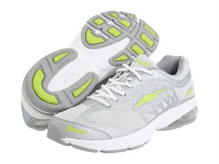 Avia Womens Avi 180 Cross Trainer Running Shoes White Chrome Silver 