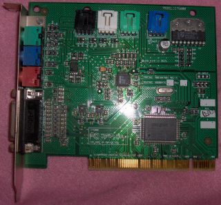   PCI Sound Card Creative Model CT5800 with ES1373 Audio Chipset