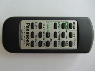 Genuine Panasonic EUR646552 Audio Remote Control