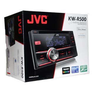 KW R500 Car Audio Double DIN Receiver CD Player Am FM Stereo Receiver 