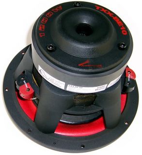 Audiopipe 1200W TXX BE10 Ext Dual 4 Ohm 10 Subwoofer