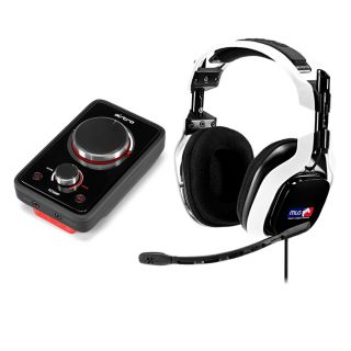 ASTRO Gaming A40 Wired Audio System MLG White   w/ Headset, MLG Tags 