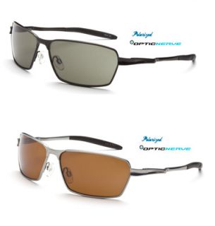 OPTIC NERVE Axel sunglasses offer the solid feel of a metal frame and 