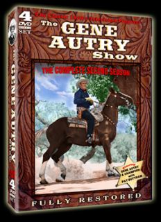 The Gene Autry TV Show Season Two 4 DVD set 26 episodes 1951 52