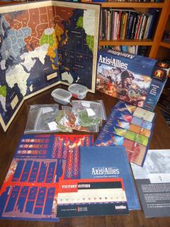 Axis & Allies Revised Edition with artillery & destroyers Avalon Hill 