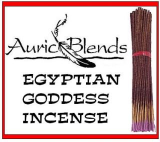 Auric Blends Brand Egyptian Goddess Incense 100 Sticks NEW