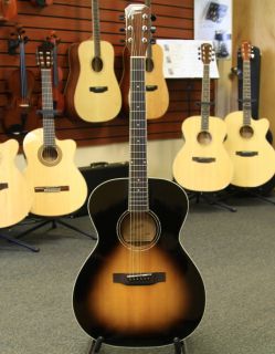 Austin AA40 OSB Acoustic Folk Guitar Steel Strings Sunburst Finish New 